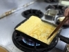 清竜名物・特大だし巻き玉子。一本一本、心を込めて巻いています