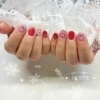 可愛いデザインで気分アップ⤴️✨「お客様ネイル💅公式LINE限定マンスリーデザイン⭐︎」