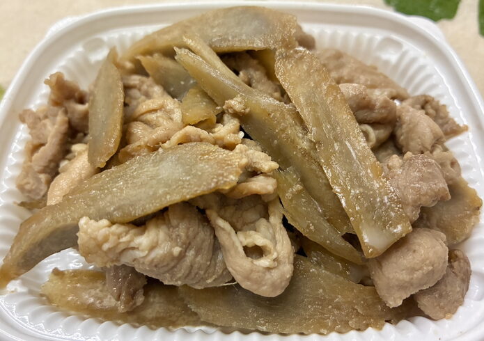 豚肉とごぼうのしぐれ煮「八王子シフォンケーキ G&Bみづき」