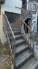 塗装前の鉄骨階段「サビた鉄骨階段を安全・きれいに！屋外階段の塗装事例をご紹介します」
