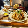 唐揚げと根菜のネギソースがけ「年末年始のお知らせ」