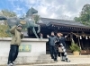船川八幡宮さまへ御礼詣りに行きました。「氏神さまへ御礼詣りに行きました♪」