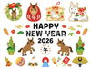 本年もよろしくお願い申し上げます。「🎍2026年もよろしくお願い申し上げます🎍/1月3日より通常営業/お好み焼き・鉄板焼きしぐれ/磯子区岡村」