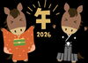 「🎍新年！図書館でお待ちしております！🎍」