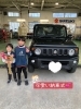 可愛いお写真ありがとうございます😍「とっても可愛い納車式を行いました💓　ジムニーシエラご納車おめでとうございます✨　スズキ自販愛媛ジムニー部」