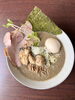 「新限定「牡蠣のコンフィと焦がし泥煮干し低糖質ラーメン」スタートしました」