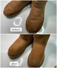 UGGムートンブーツ、クリーニング、染み抜き【村上市・UGGブーツ雨ジミ