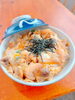 海老あさり丼「1/8 Today’s Special 海老入りあさり丼　手作り味噌のお味噌汁付」