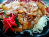 ガツンとパンチ利いています！特製ニンニク豚バラカルビ丼！「手作り弁当出来ました！特注やご予約も承ります！」