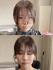 Before after「透け前髪で印象チェンジ！」
