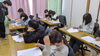 解いた問題は、その日の内に解説しています！「冬休み特訓の様子📖✍️」