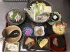 「銀タラの寄せ鍋とお刺身のあったか和定食ランチ」
