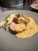 豚ヒレ肉のロースト「本日のランチは豚ヒレ肉のロースト ハニーマスタードソースでした」