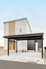 機能的で美しい住宅の外観「畠敷町｜1階完結型の住まい施工事例をホームページに掲載しました」
