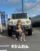 可愛いお写真ありがとうございます💕「可愛いジムわん撮影会🐶❤️ 看板犬のいるお店　スズキ自販愛媛　アリーナかわの」