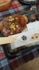 どでかチキンハンバーグ(デミソース)「どでかチキンハンバーグ　デミソース派？トマトガーリックソース派？」