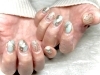 指先を美しく魅せる独自のデザイン「ミントグリーン×ゴールドでつくる大人ニュアンスネイル💅」