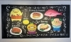 レストラン掲示板【手書きPOP】「愛媛といえば…みきゃんorバリイさんor鯛‼?」