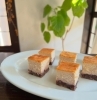 今日は干柿入りチーズケーキ「お土産にも喜ばれる自家製ケーキ」