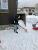 小樽　就労　らしくワーク「【今日のらしくワーク】雪ニモマケズ！⛄️みんなで力を合わせて全力除雪作業💪✨　/小樽障害福祉事業所　らしくワーク」