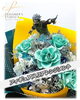 「フィギュア入りアレンジメント〜プリザーブドフラワー〜【福山駅近くのおしゃれな花屋】」
