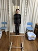 身体の重心がずれています「姿勢チェックで不調の原因を確認してからCS60施術を行います」