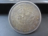 近代古銭　新一円銀貨（小型）　明治二十一年銘　26.8ｇ「日本の銀貨、外国の銀貨など銀貨のお買取は　　　　　買取専門店大吉　佐世保店へお任せ下さい！」