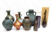 銅製花瓶「【新潟市/三条市/買取本舗ふくろう】　銅器　銅製　花器　花瓶　花入　一輪挿　茶器　茶道具　工芸品　酒器　湯沸　茶托　茶筒　買取　売る　遺品整理　終活　断捨離　空き家整理　解体整理　蔵整理　整理品　出張買取　新潟市東区　新潟市西区　三条市」