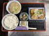 鶏天おろしポン酢、豚汁「本日の日替わり」