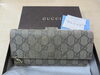 GUCCI／グッチ・GGスプリームWホック長財布 お買取させて頂きました
