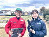 石橋アナ、話し方までとても美しい方でした🎤「☆カラフル野菜の小山農園、NHK『ニュースーン』無事にオンエア📺☆」