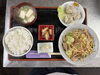 焼きうどん、焼売「本日の日替わり」