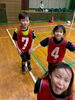 兄弟仲良く「千歳/サッカー/少年団」