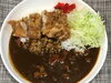 「本日のAランチは　山賊焼きカレー🍛」