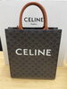 「【買取大吉イトーヨーカドー洋光台店】CELINE ミニ バーティカルカバ トリオンフ キャンバス タン ショルダーバッグをお買取りしました。」