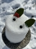 「「ほっとする雪の日に」」