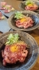 卵黄と絡めて至福のひととき「九州黒毛和牛タンユッケのまろやかなコクをどうぞ」