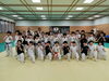 練習会に参加した子供たち「【極真空手🥋東京足立荒川】少年部の強化練習会を開催！　南千住道場＝荒川スポーツセンター武道場で、たくさんの少年部道場生が参加しました。」