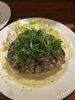 「今が旬！九条葱を贅沢に味わう、受賞ハンバーグ」