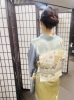 特別な日を彩る着姿をお手伝い。「問屋町レンタル着物TUZUMI　淡い水色の訪問着で迎える特別な一日」