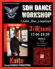 2026.3.8日 /Dance Workshop開催！「⭐️⛄️SDH最新情報⭐️毎日発信！【DANCE WS！】」