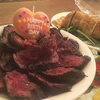 記憶に残る誕生日をお祝い☆「☆特注！お肉ケーキ！！🥩🎂」