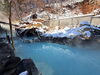 「冬の大気の湯 - 東の洞窟 -【至福の湯宿　安達屋｜福島県・高湯温泉】」