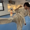 2月19日(木)の稽古風景≪ 明石/空手/スポーツ/運動/幼児/小学生/お稽古/習い事≫