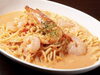 「🏅人気1位の生パスタ🍝プリプリ海老のトマトクリーム🦐モチモチの美味しい生パスタをぜひご賞味ください😋」