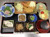 「エビフライとタラ・カキフライの盛り合わせランチ」
