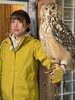 間近で触れ合える 賢き使者「腕のせ体験で大人気！甘えん坊ベンガルワシミミズク・そらのご紹介」