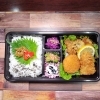 本日の牡蠣フライ弁当「幻？牡蠣フライ弁当😁」