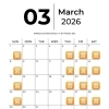 ３月の営業日⭐︎