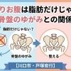 ぽっこりお腹は脂肪だけじゃない？骨盤のゆがみとの関係【川口市・戸塚安行】